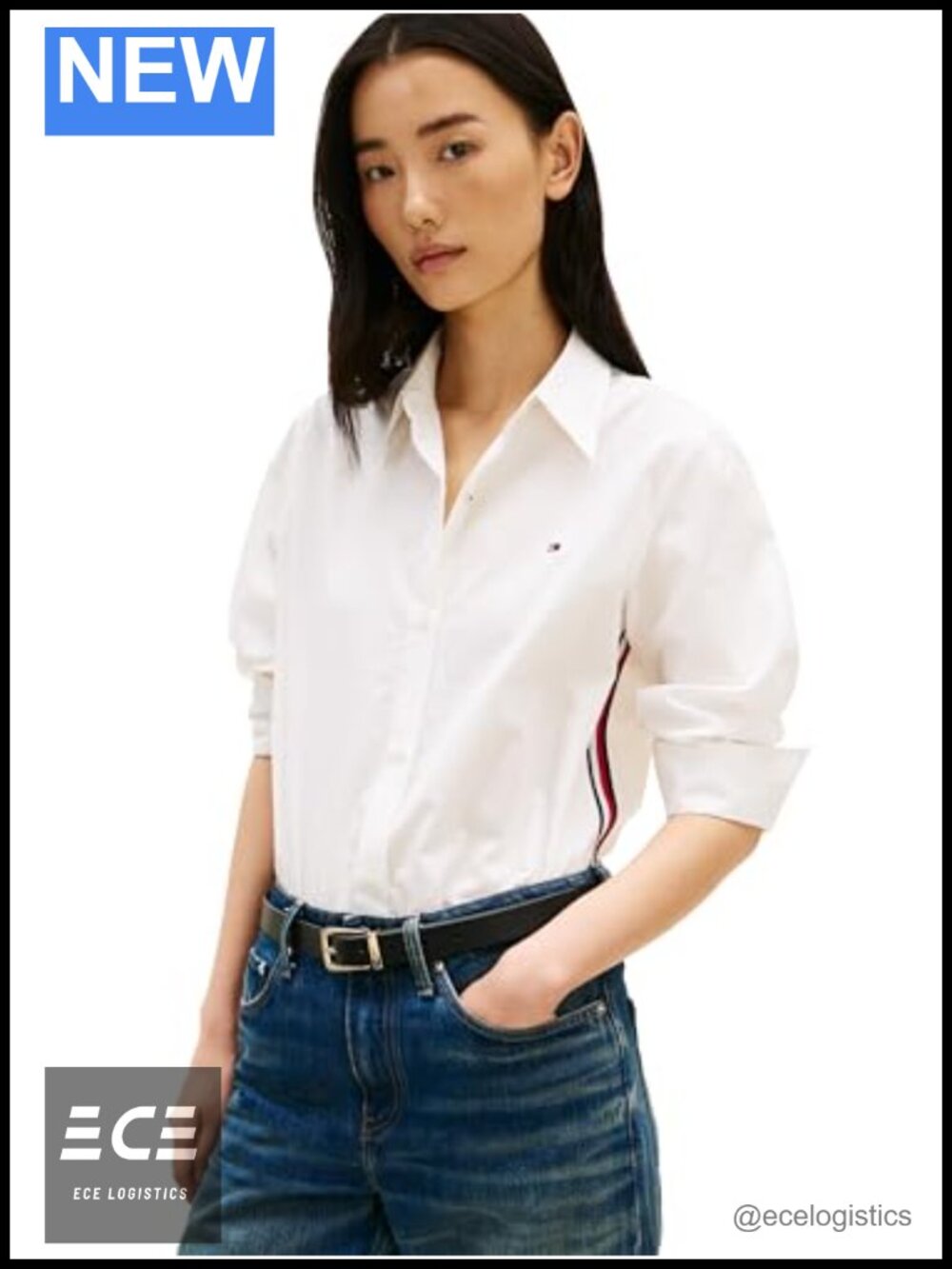 Oxford Long Sleeve Button Down Shirt Regular Fit Side Detail